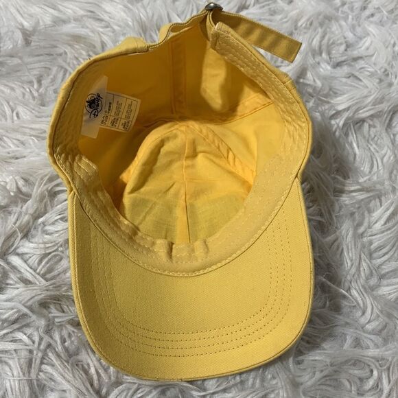 DISNEYLAND Resort appliqued hat cap yellow adjustable back size 57-61cm - Picture 9 of 10